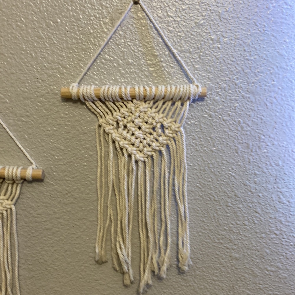 macrame wall decor - Picture 2 of 2